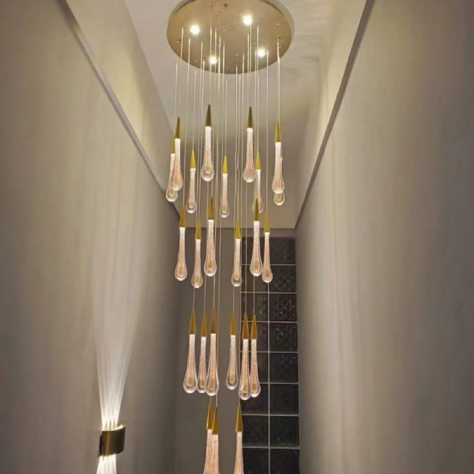 Solitaire Round Chandelier 17" 24" 36“ 58“