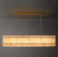 San Marco Alabaster Linear Chandelier 54