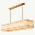San Marco Alabaster Linear Chandelier 54