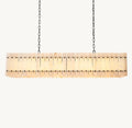 San Marco Alabaster Linear Chandelier 54