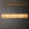 San Marco Alabaster Linear Chandelier 54