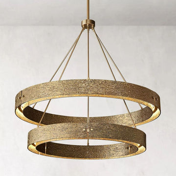 Baldr Two-Tier Round Chandelier 48"