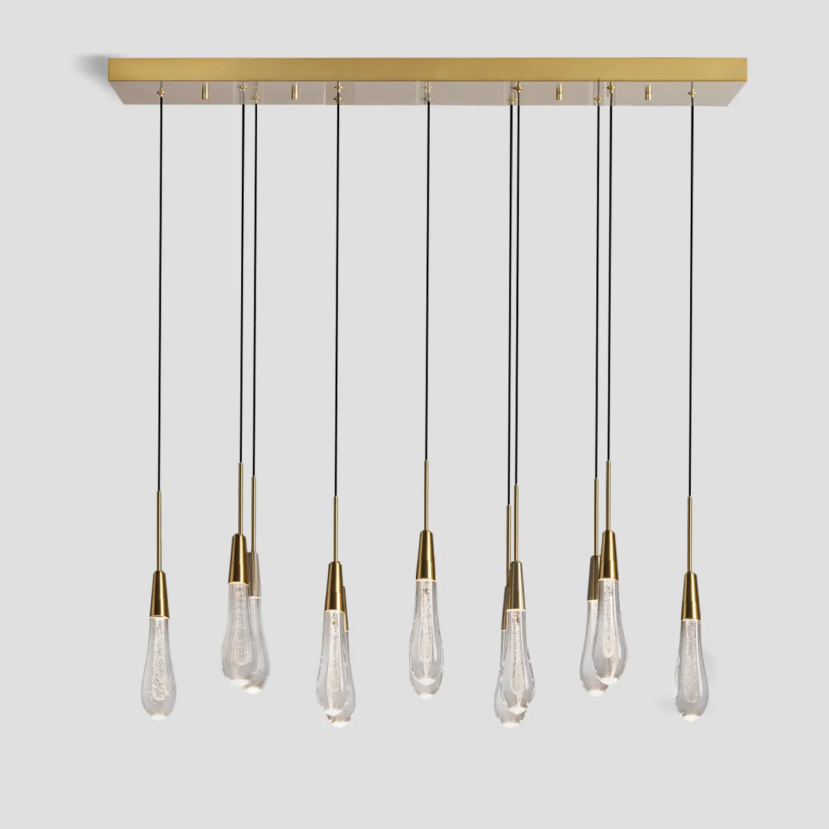 Solitaire Linear Chandelier 37'' 50'' 70'' 87" 120"W