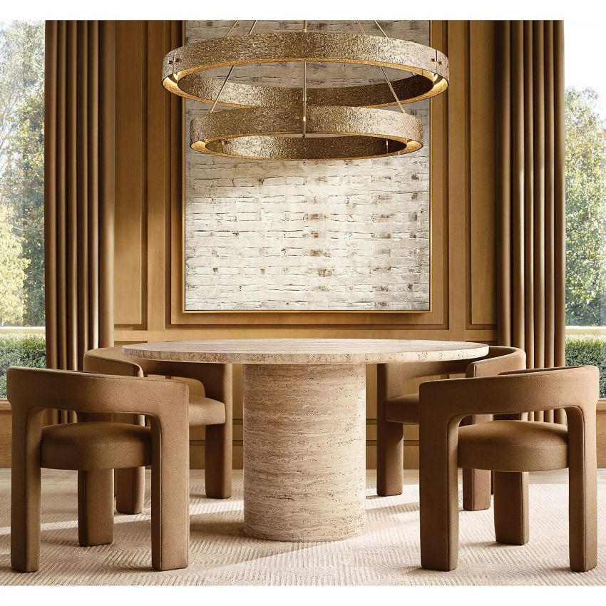 Baldr Two-Tier Round Chandelier 60"